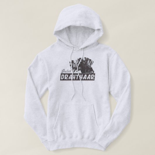 Deutsch Drahthaar Hoodie (Design vorne)
