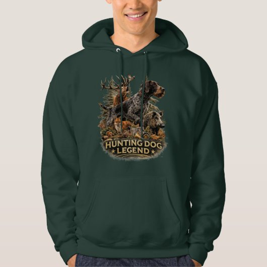 Deutsch Drahthaar Hoodie (Vorderseite)