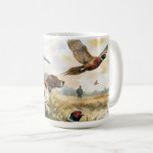Deutsch Drahthaar, Jagd Kaffeetasse (VorderseiteRechts)