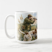Deutsch Drahthaar, Jagd Kaffeetasse (Links)