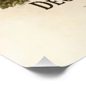 Deutsch Drahthaar - Jagdkollektion Poster (Ecke)