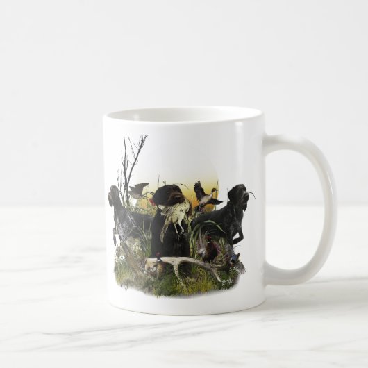 Deutsch-Drahthaar Kaffeetasse (Rechts)