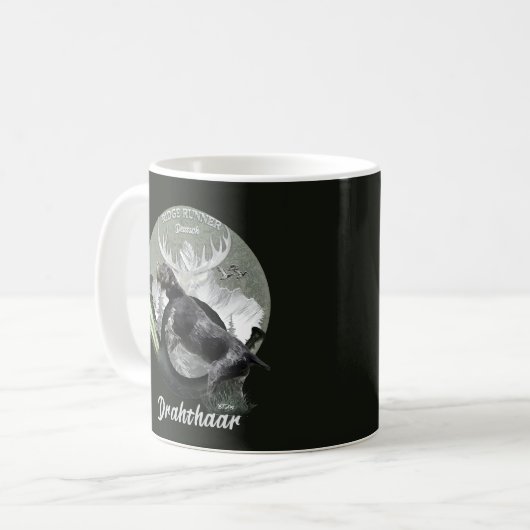 Deutsch Drahthaar Kaffeetasse (Vorderseite Links)