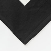 Deutsch Drahthaar Leben ist besser Hund Sprichwort Fleecedecke (Ecke)