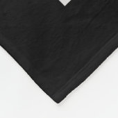 Deutsch Drahthaar Leben ist besser Hund Sprichwort Fleecedecke (Ecke)