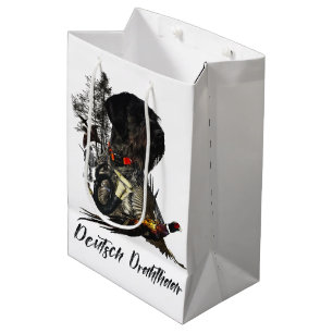 Deutsch Drahthaar Mittlere Geschenktüte