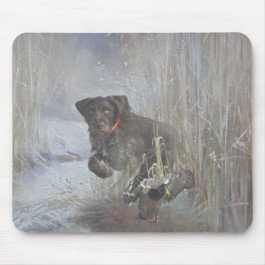 Deutsch-Drahthaar Mousepad (Vorne)