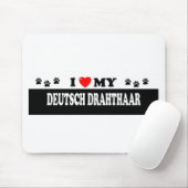 DEUTSCH DRAHTHAAR MOUSEPAD (Mit Mouse)