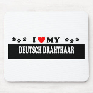 DEUTSCH DRAHTHAAR MOUSEPAD