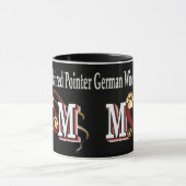 Deutsch Drahthaar Mutter Geschenke Tasse (Zentrum)