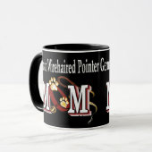 Deutsch Drahthaar Mutter Geschenke Tasse (Vorderseite Links)