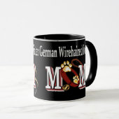 Deutsch Drahthaar Mutter Geschenke Tasse (VorderseiteRechts)