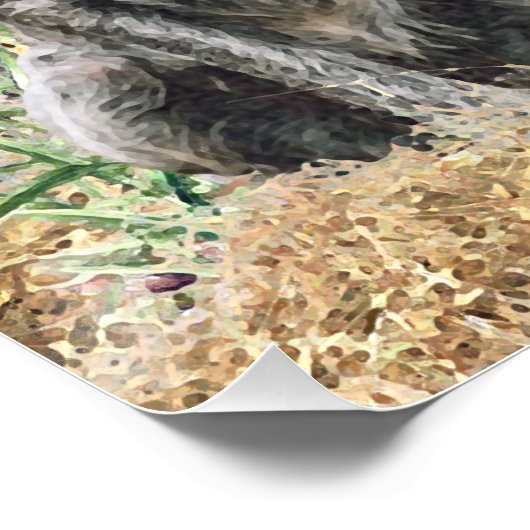 Deutsch Drahthaar Poster (Ecke)