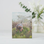 Deutsch Drahthaar Postkarte (Stehend Vorderseite)