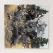 Deutsch Drahthaar Puzzle (Horizontal)