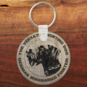Deutsch Drahthaar Schlüsselanhänger (Vorderseite)