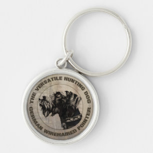 Deutsch Drahthaar Schlüsselanhänger