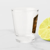 Deutsch Drahthaar Schnapsglas (Links)