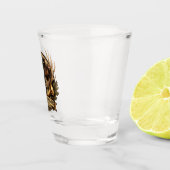 Deutsch Drahthaar Schnapsglas (Rechts)