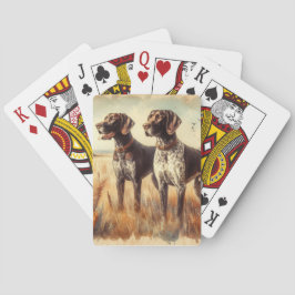 Deutsch Drahthaar Spielkarten