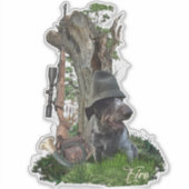 Deutsch Drahthaar Sticker (Vorderseite)