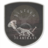 Deutsch Drahthaar Sticker (Vorderseite)