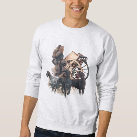 Deutsch Drahthaar Sweatshirt (Vorderseite)