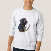 Deutsch Drahthaar Sweatshirt (Vorderseite)