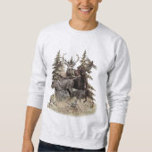 Deutsch Drahthaar Sweatshirt (Vorderseite)