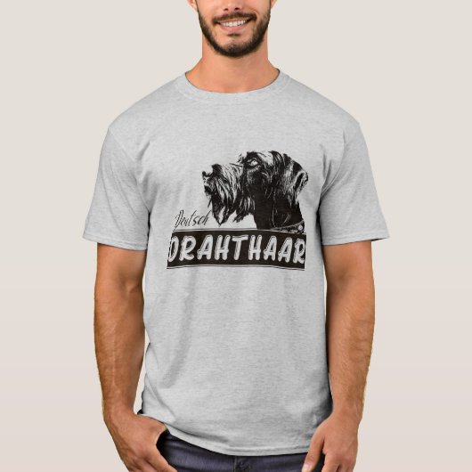 Deutsch Drahthaar T - Shirt (Vorderseite)