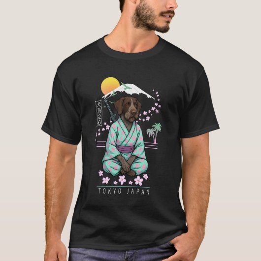 Deutsch Drahthaar T-Shirt (Vorderseite)