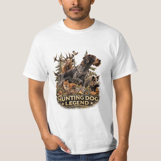 Deutsch Drahthaar T-Shirt (Vorderseite)