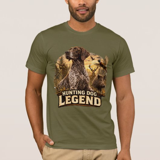 Deutsch Drahthaar T-Shirt (Vorderseite)