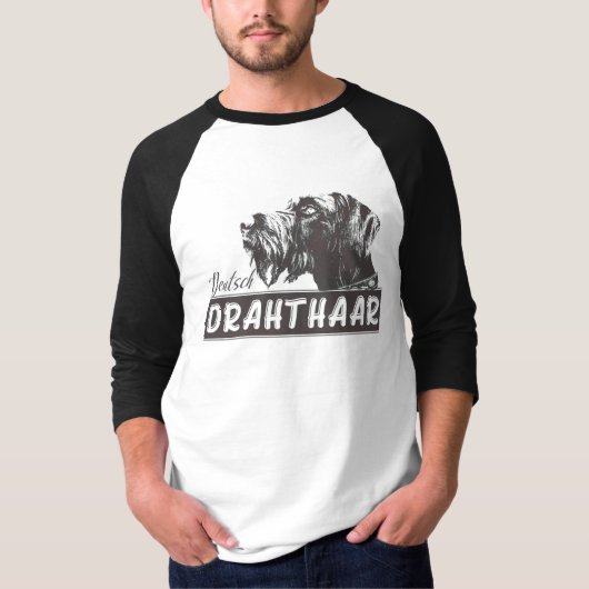 Deutsch Drahthaar T-Shirt (Vorderseite)