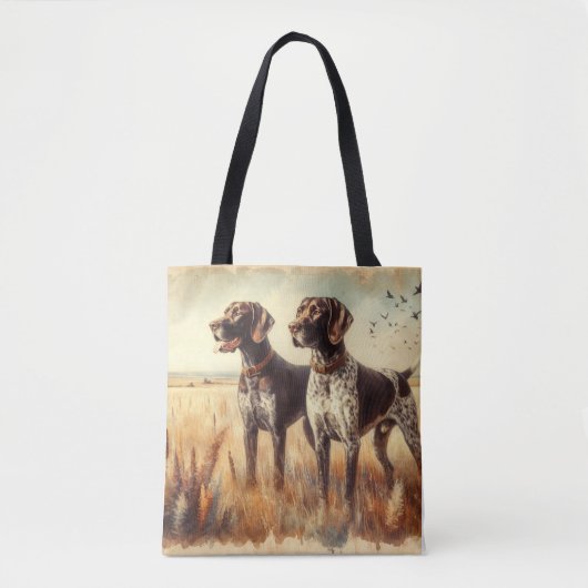 Deutsch Drahthaar Tasche (Vorderseite)