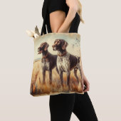 Deutsch Drahthaar Tasche (Von Nahem)