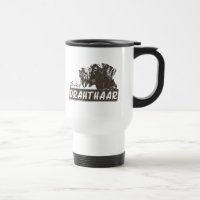 Deutsch Drahthaar Travel Mug