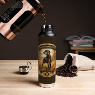 Deutsch Drahthaar  Trinkflasche