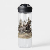 Deutsch Drahthaar Trinkflasche (Vorderseite)