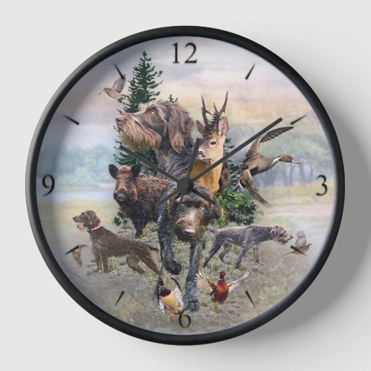 Deutsch-Drahthaar Uhr (Vorderseite)