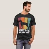 Deutsch Drahthaar Vintag 1 T-Shirt (Vorne ganz)