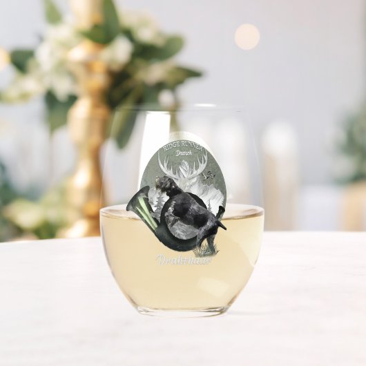 Deutsch Drahthaar Weinglas Ohne Stiel (Insitu (Hochzeit))