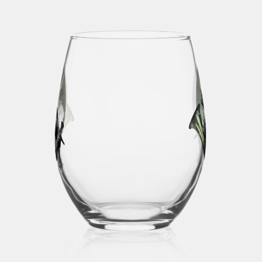 Deutsch Drahthaar Weinglas Ohne Stiel (Rechts)