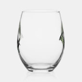 Deutsch Drahthaar Weinglas Ohne Stiel (Links)