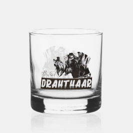 Deutsch Drahthaar Whiskyglas