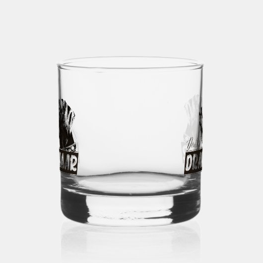 Deutsch Drahthaar Whiskyglas (Links)