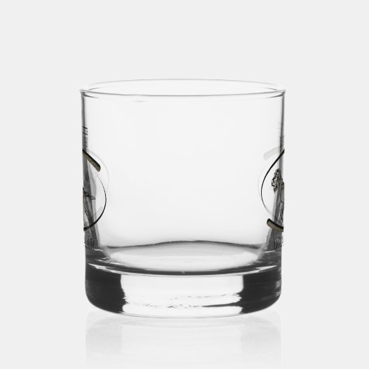 Deutsch Drahthaar Whiskyglas (Links)