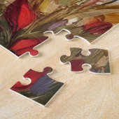 Deutsch Drahthaarpointer Valentinstag Herz Puzzle (Seite)