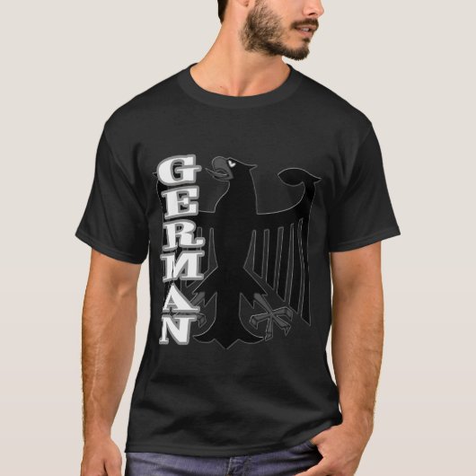 Deutsch-Eagle-T-Shirt T-Shirt (Vorderseite)