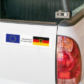 Deutsch - EU kennzeichnen Autoaufkleber (Auf Lkw)